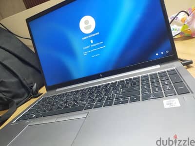 لاب HP z book للبيع بحالة الزيرو