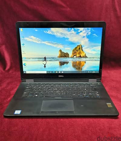 dell Core i7 6600U Ram8+SSD Touch Screen