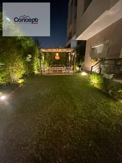 For Sale Bahary Ground Apartment+Garden In Fifth Square - Marasem - New Cairo
