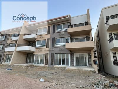 شاليه أرضي + حديقة كورنر بإطلالة على البحر وحمام سباحة في مورانو وادي دجلة - العين السخنة