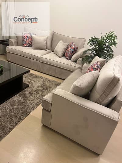 Fully Furnished 2 Bedrooms Apartment In CFC Compound For Sale - New Cairo
