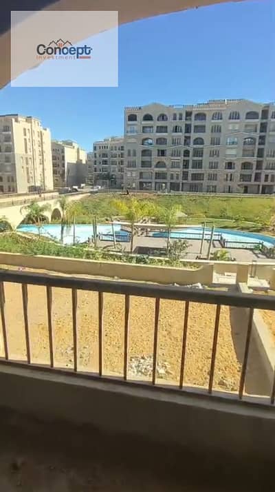 شقة جاهزة للسكن في موقع متميز في جرين سكوير - مدينة المستقبل