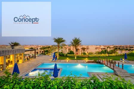 Pay 10% Now , 3 Bedroom Chalet Pool/Sea View In La Vista 7 - Ain Sokhna