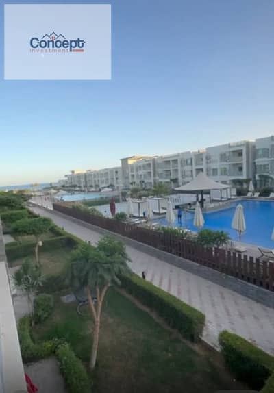 Double View (SEA+POOL) Chalet Fully Furnished In Aroma For Sale - Ain Sokhna