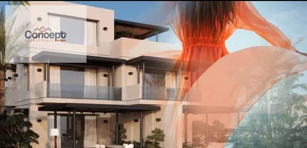 شقة امام البحر  بمقدم ٥٪ في ميسكا سوما باي متشطب بالكامل اقرب استلام و اطول فترة البحر الاحمر Mesca soma bay red sea