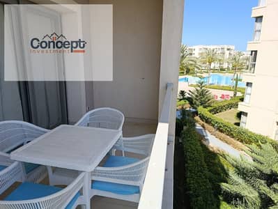 A Prime Fully Furnished Studio For Rent In Marassi , Marina 2 - North Coast