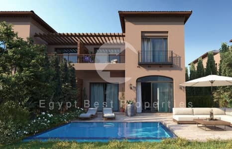 Twin Villa For Sale in Village West Shiekh Zayed Delivery Next Year Installments