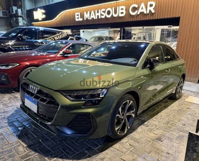 Audi A3 2026 S-line District green