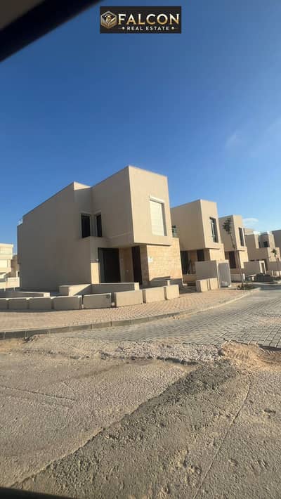 Standalone villa on the sea, READY TO MOVE NOW !! , fully finished with air conditioning, in JUNE Sodic, North Coast.