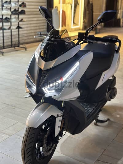 Sym Jet14evo سكوتر تبريد مياه