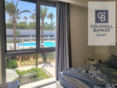 Fully Furnished Studio 67m2 Direct View Pool for SALE at Marassi Emaar Lea