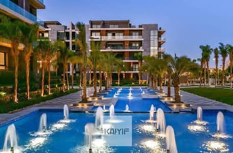شقة للبيع في كمبوند الباتيو اورو   El Patio Oro compound بموقع مميز داخل الكمبوند نصف تشطيب جاهزة للاستلام الفوري