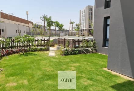 Garden Apartment for Rent in Cairo Festival City Fully Equipped Kitchen Smart Home System + WiFi Open Landscape View Parking Slot