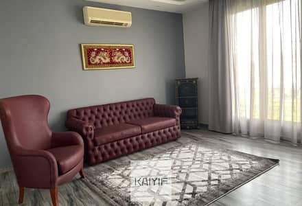 villa for rent in Cairo Festival City featuring a prime location within the compound Fully furnished and fully finished to a high standard