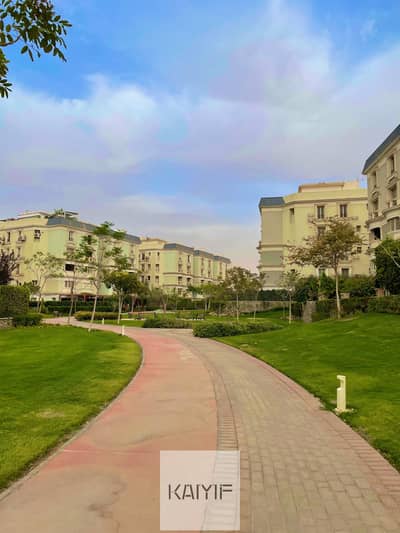 أي فيلا جاردن للبيع في ماونتن فيو هايد بارك  Mountain View Hyde Park  نصف تشطيب وموقع مميز داخل كمبوند راقي بالتجمع الخامس