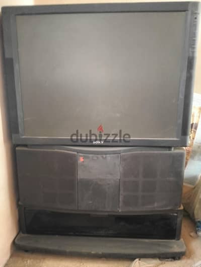جهاز تلفزيون sony ذات الاسقاط الخلفي projection TV