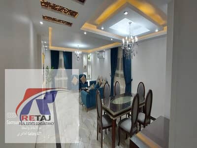 شقة للايجار المفروش في المربع الذهبي في مدينة نصر مكيفة بالكامل وبها جميع الكماليات والاجهزة وفرش راقي قرب شارع عباس العقاد                          .