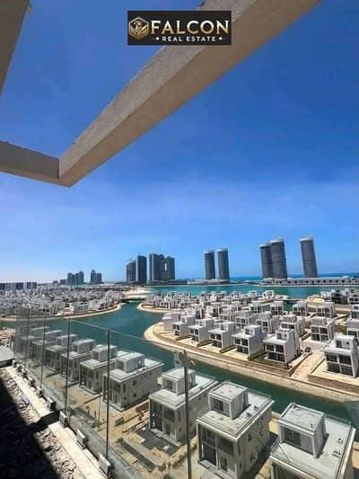 With a down payment of 650,000, I now receive a fully finished apartment in Mazarine, New Alamein, next to El Alamein Towers, North Coast.