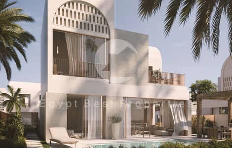 Chalet 2 Bed for Sale in Ramla Prime Location Near Delivery Over 8 Years - Fully Finished In Ras El hekma - North Coast