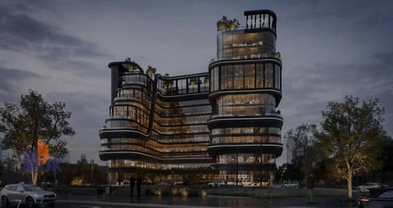 Administrative office for sale in the New Administrative Capital. Excellent location for investment, first row on the R3 highway, opposite a Total gas