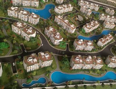 من المالك: نصف عمارة للبيع بكمبوند أمام MSA