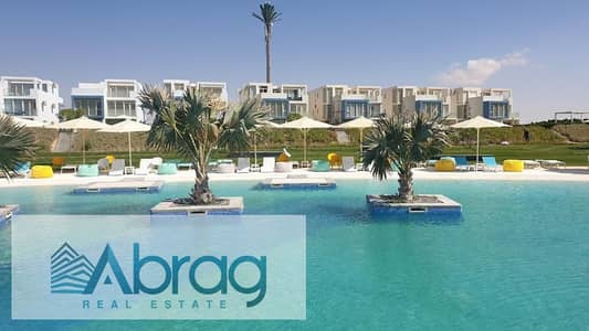 For sale: Furnished luxurious Chalet Lagoon view Ready to move in Fouka bay