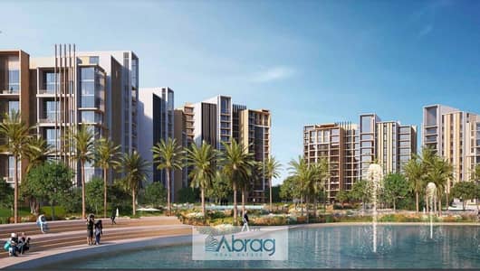Two-bedroom apartment for immediate occupancy for sale in Z Towers, Sheikh Zayed, Karma View, at a special price for a limited time.