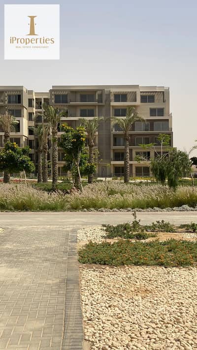 شقة بجاردين للبيع في بالم هيلز، القاهرة الجديدة موقع مميز