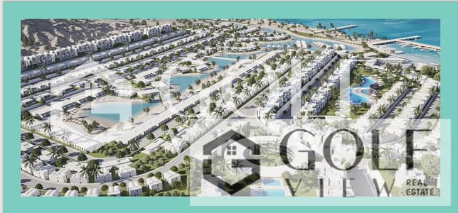 For sale, a 95 sqm chalet in Salt, North Coast, the most distinguished development projects in Egypt (Salt), super luxury finishing, receipt 2027, fou