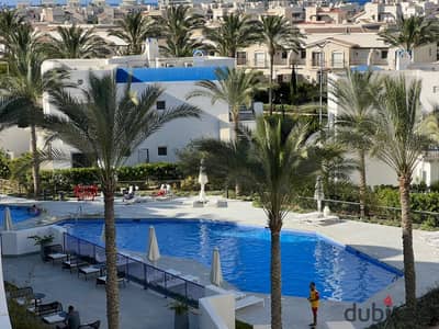 Chalet for rent directly by the swimming pool in Marassi North Coast resort