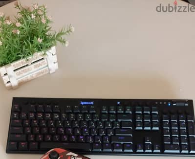 Redragon K618 Horus Wireless RGB Mechanical Keyboard (Red Switch)