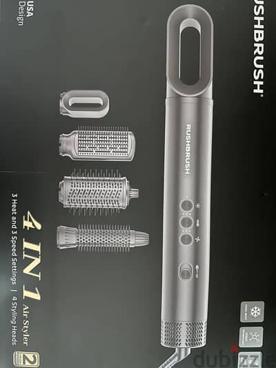 Rush brush 4 in one