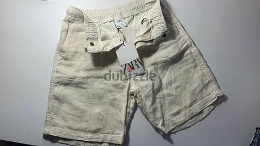 linen Zara shorts new