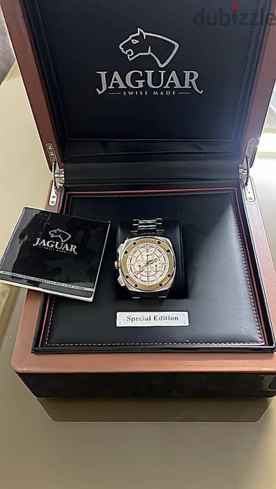 Jaguar watch j808/1 special edition swiss made
