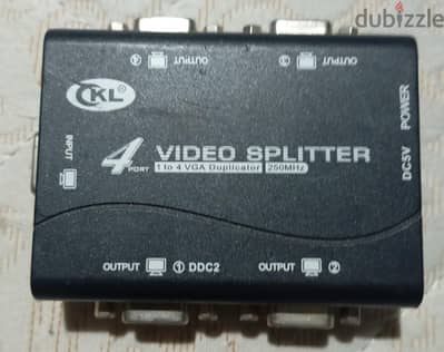 Vga video splitter 4 port
