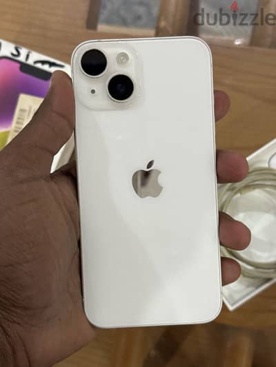 Iphone 14 128 giga battery 84% with box zero tax