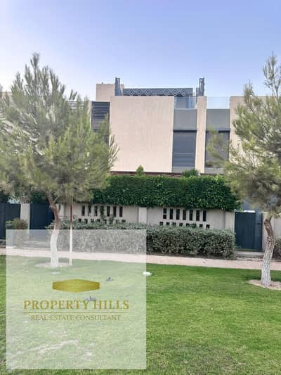 Furnished villa for sale ready to move in Al Burouj Compound Shorouk City Resale 348 sq m fully finished, landscape view prime location