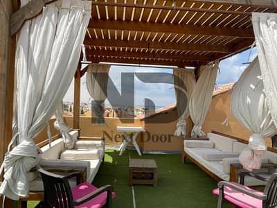 شاليه للإيجار في Mountain View Ras El Hikma – Diplo Phase | Sea & Pool View | رووف خاص