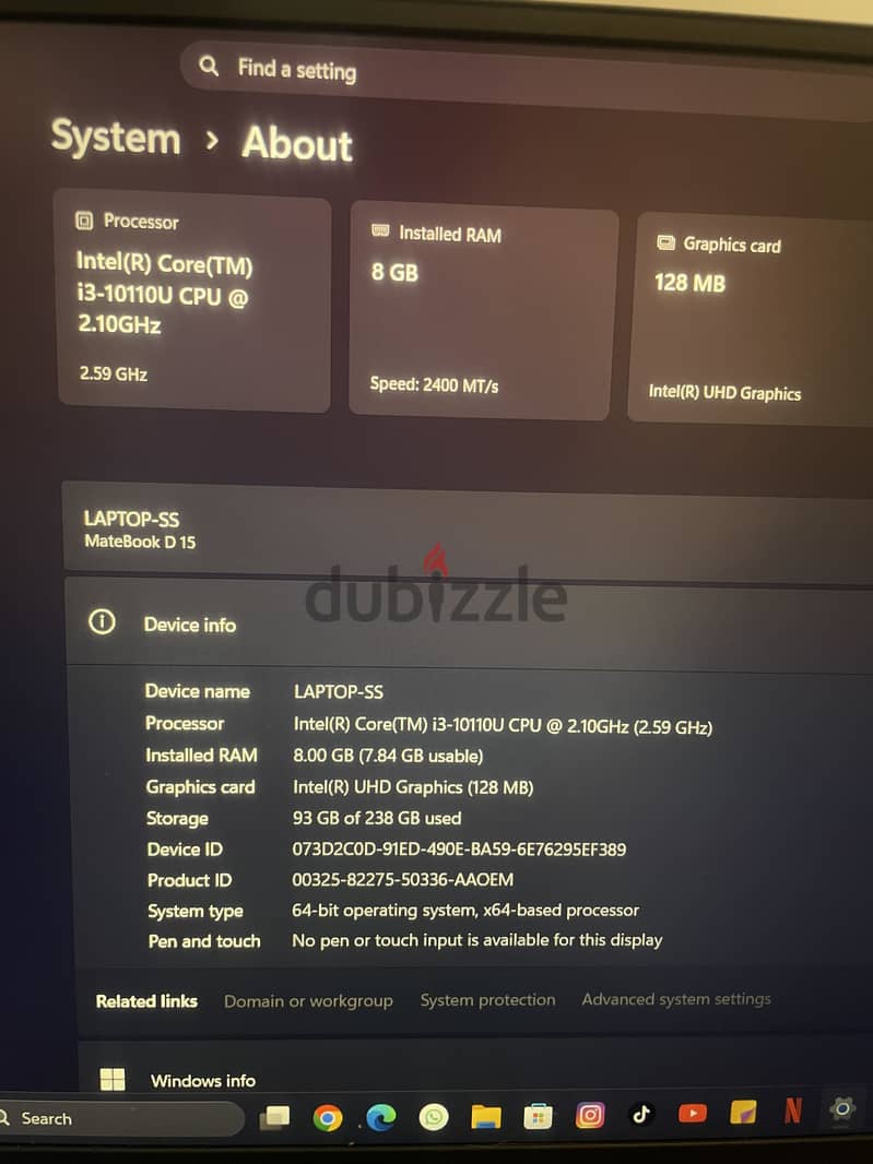 Huawei MateBook D15 1