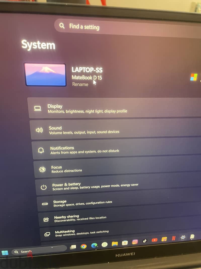 Huawei MateBook D15 3