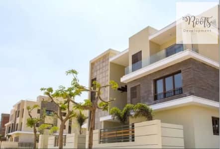 Villa for sale with an area of 340 sqm Ready To Move in the park, Near by clubhouse in Pyramids Heights 6 October