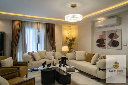 Take advantage of this amazing deal on a fully finished, super-lux apartment for sale in Al Shorouk, in Al Jar Compound, opposite Madinaty.