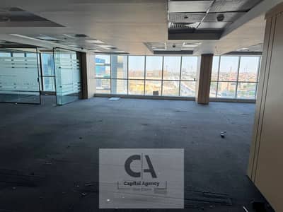 office for rent 800 sqm - fully finished with air conditioning - directly on North 90th Street in New Cairo (Fifth Settlement)