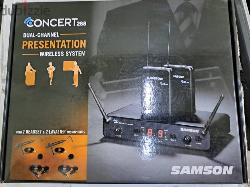 Samson Concert 288 Presentation Dual-Channel 3
