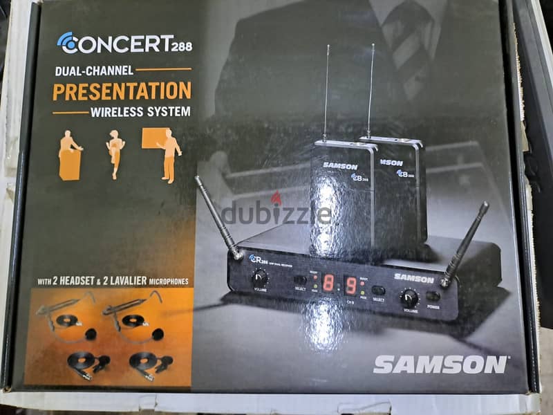 Samson Concert 288 Presentation Dual-Channel 4