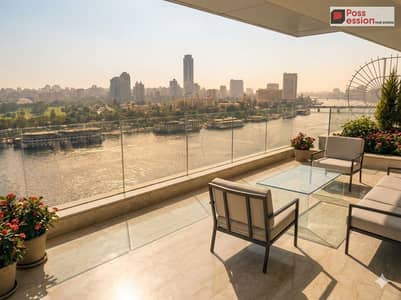 Receive your unit directly on the Nile, fully finished and furnished with furniture and appliances – on Maadi Corniche, at Reve Du Nil Hotel