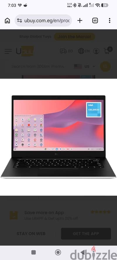Samsung Chromebook 14 Laptop battery up to 12 hours