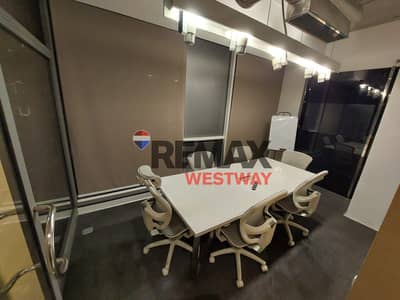 Office for rent in Capital Business Park fully furnished in El Sheikh Zayed مكتب للإيجار في كابيتال بيزنس بارك مفروش في الشيخ زايد