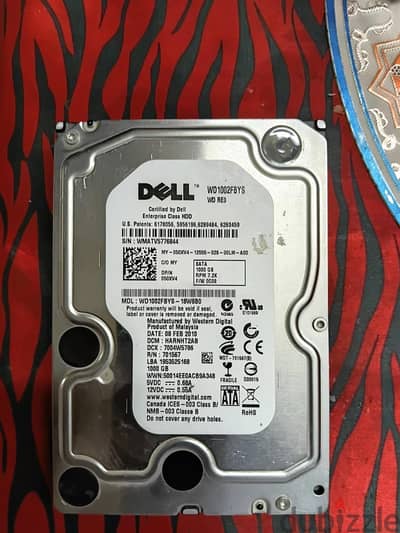 هارد ديسك Dell Enterprise Class (HDD) - سعة 1 تيرابايت