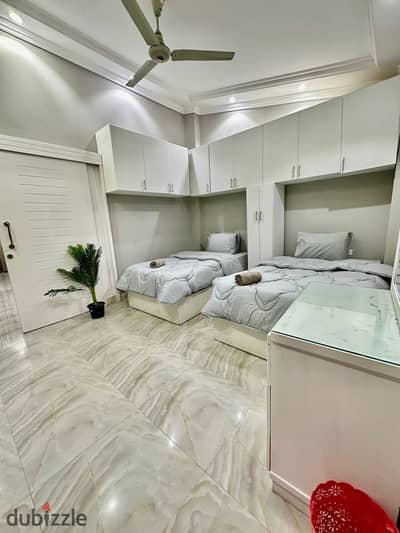 Furnished apartment in the Al-Ishraf compound behind the Waterway